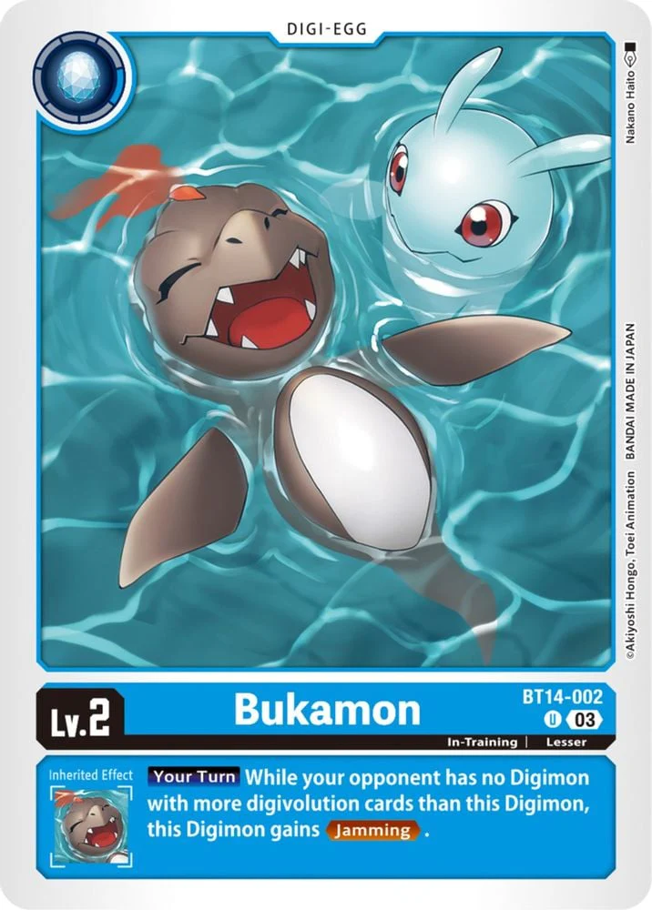 Bukamon (#BT14-002 U) (Blast Ace) Near Mint