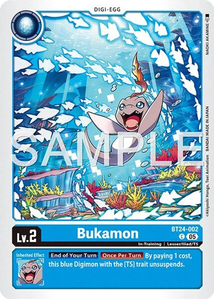 Bukamon (#BT24-002 C) (Time Stranger) Near Mint