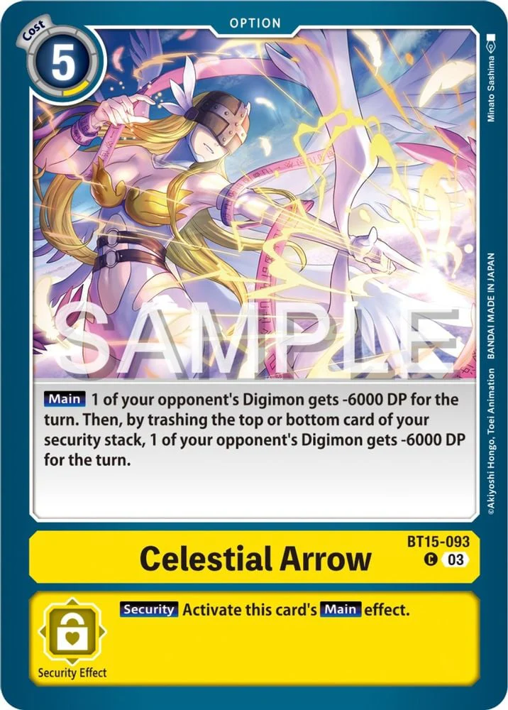 Celestial Arrow (#BT15-093 C) (Exceed Apocalypse) Near Mint