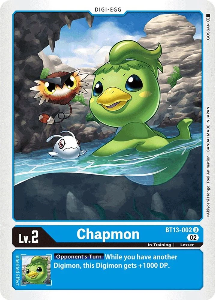 Chapmon (#BT13-002 U) (Versus Royal Knights) Near Mint