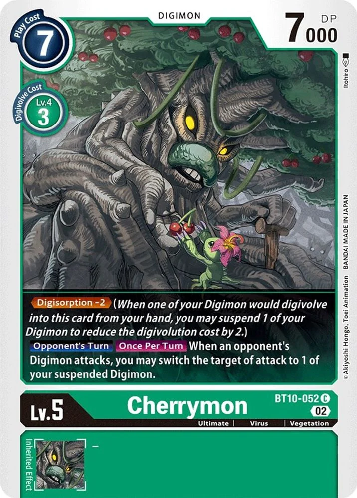 Cherrymon (#BT10-052 C) (Xros Encounter) Near Mint