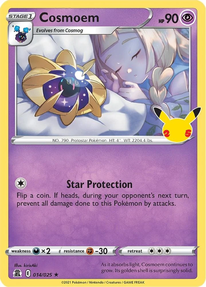Cosmoem (#014/025) (Celebrations) Near Mint Holofoil