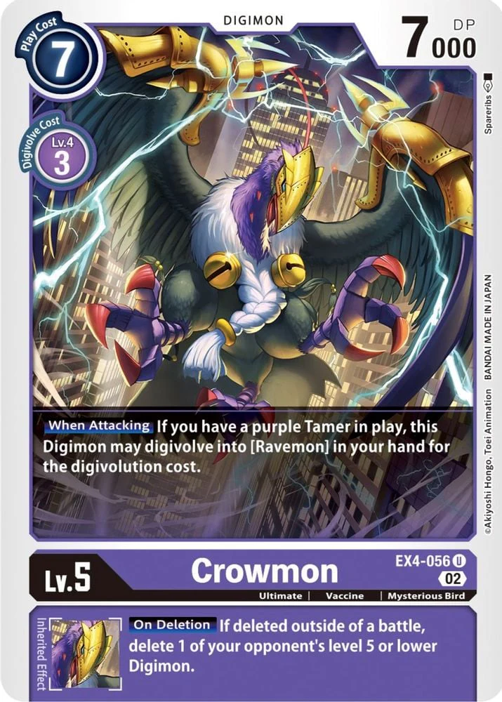 Crowmon (#EX4-056 U) (Alternative Being Booster) Near Mint