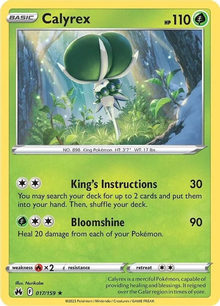 Calyrex (#017/159) (SWSH: Crown Zenith)