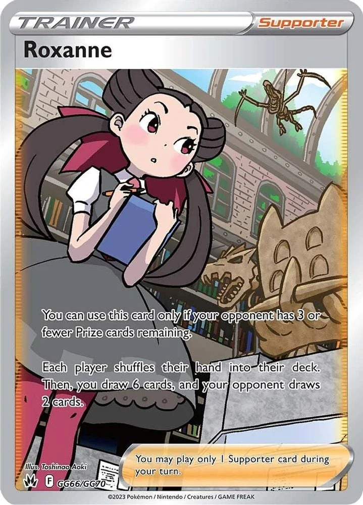Roxanne (#GG66/GG70) (SWSH: Crown Zenith: Galarian Gallery) Near Mint Holofoil