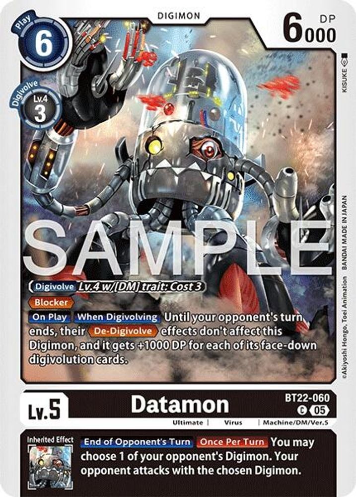 Datamon (#BT22-060 C) (Cyber Eden) Near Mint