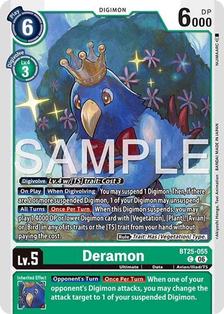 Deramon (#BT25-055 C) (Dual Revolution) Near Mint