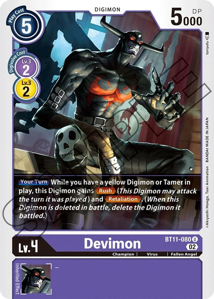 Devimon (#BT11-080 U) (Dimensional Phase) Near Mint
