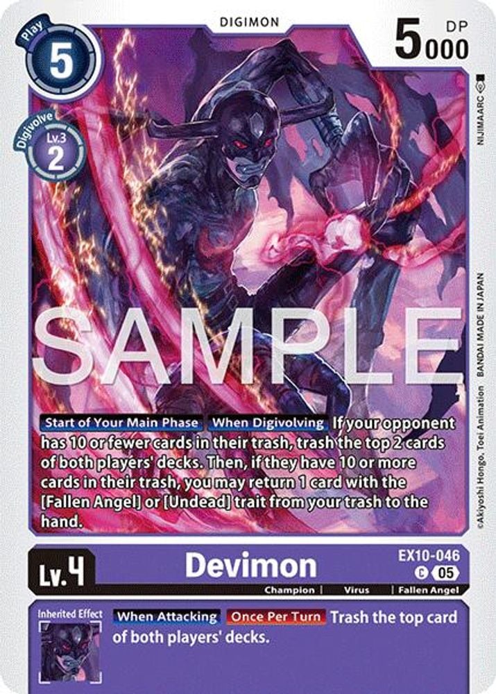 Devimon (#EX10-046 C) (Sinister Order) Near Mint