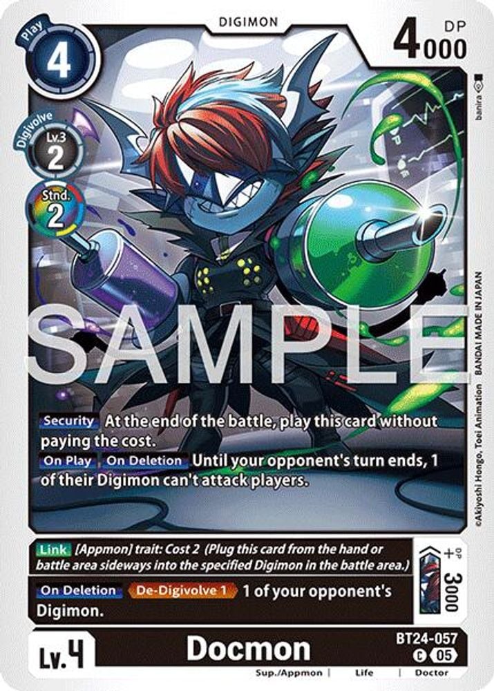 Docmon (#BT24-057 C) (Time Stranger) Near Mint
