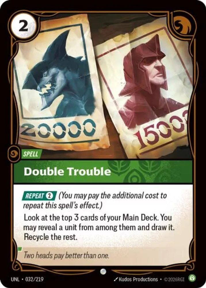 Double Trouble (#032/219) (Unleashed) Near Mint