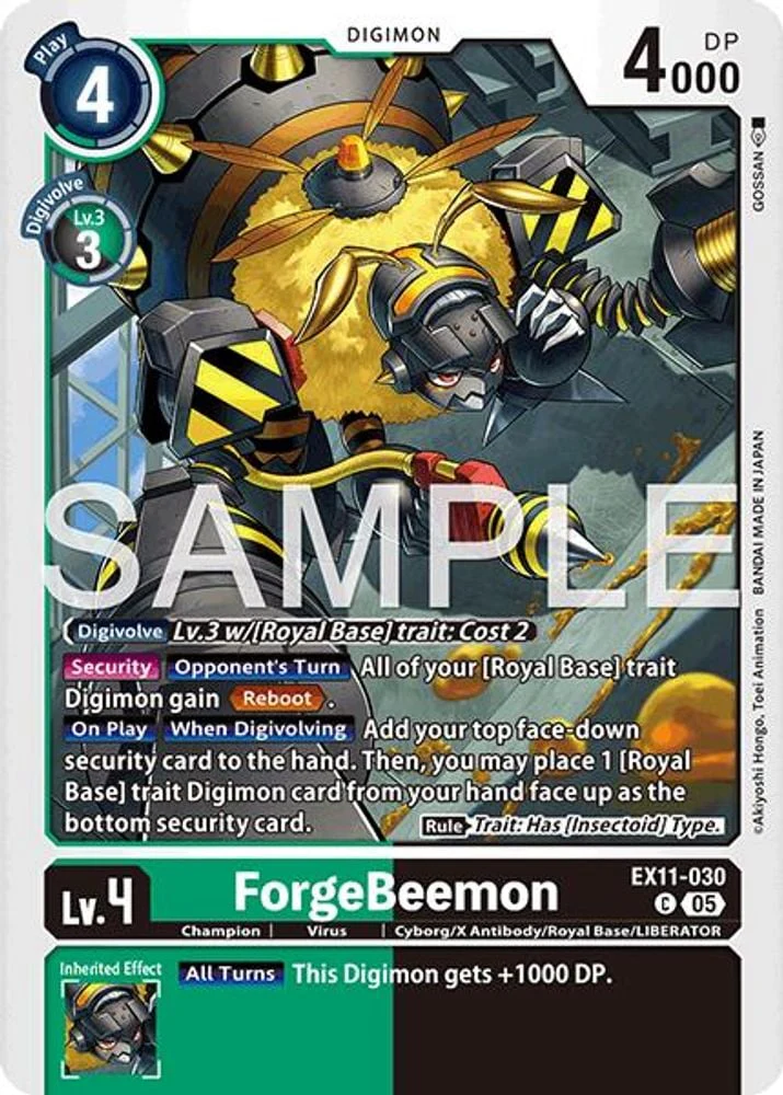 ForgeBeemon (#EX11-030 C) (Dawn of Liberator) Near Mint