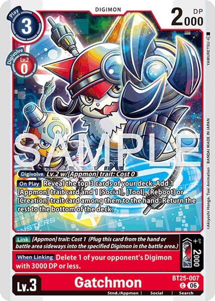 Gatchmon (#BT25-007 C) (Dual Revolution) Near Mint
