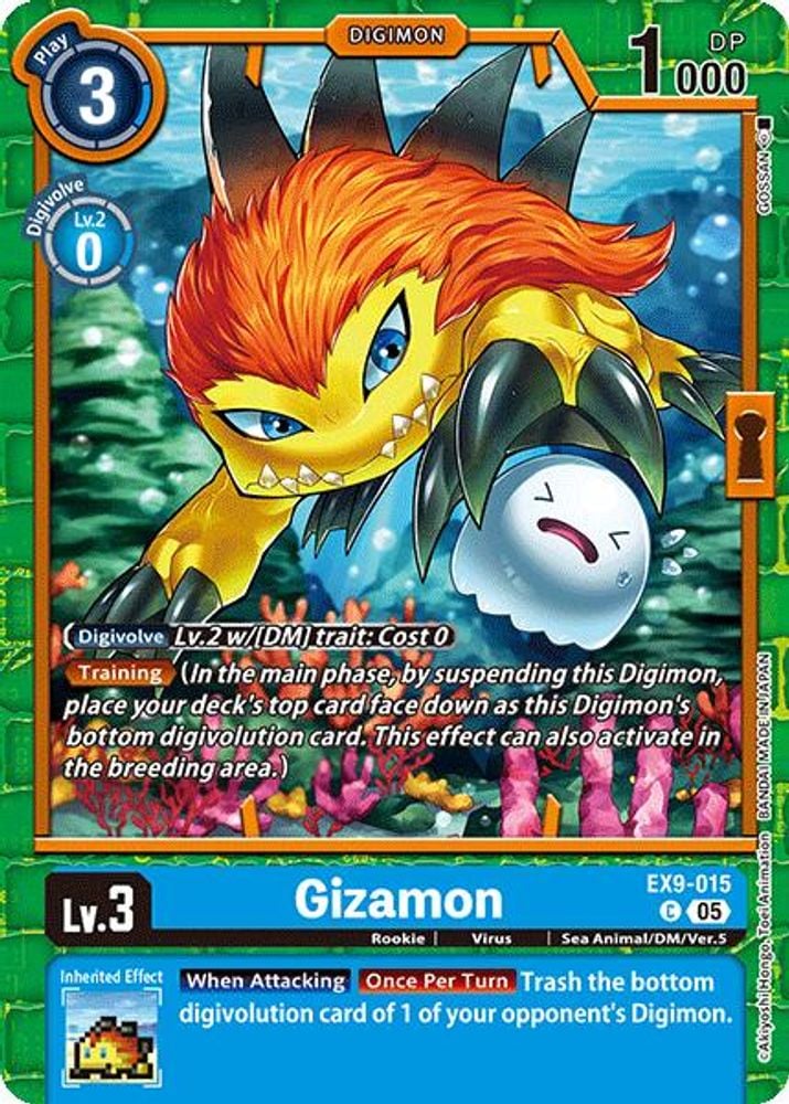 Gizamon (#EX9-015 C) (Versus Monsters) Near Mint