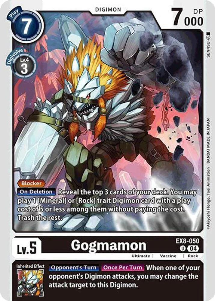 Gogmamon (#EX8-050 U) (Chain of Liberation) Near Mint