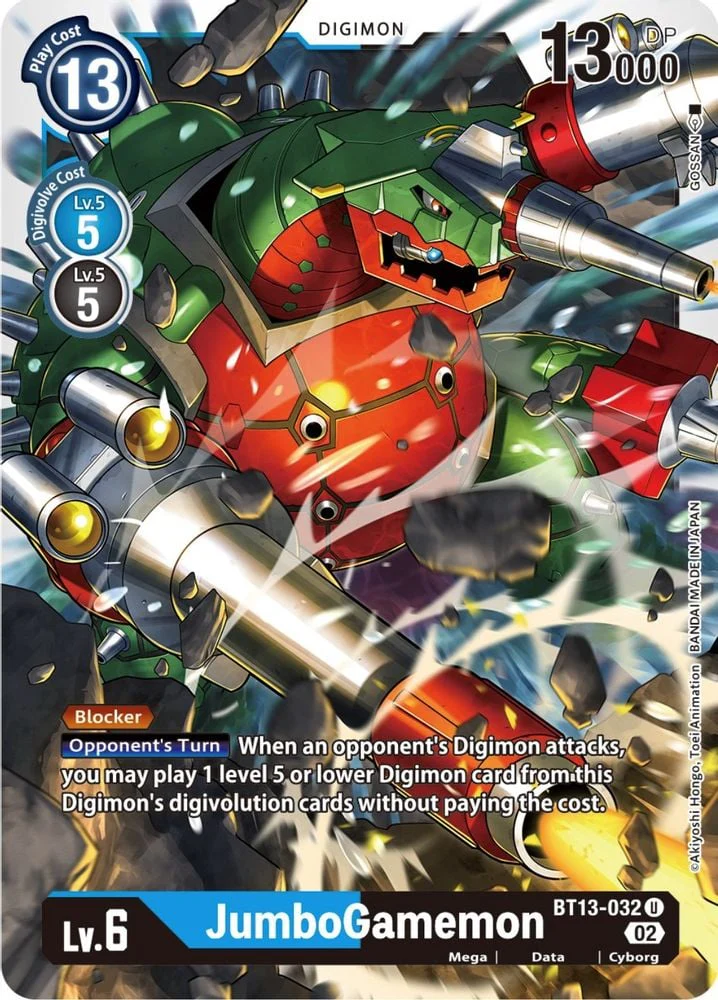 JumboGamemon (#BT13-032 U) (Versus Royal Knights) Near Mint
