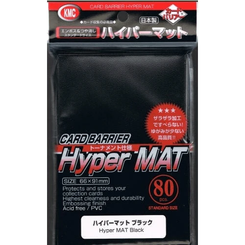 KMC Hyper Matte Sleeves - Standard Size (80)
