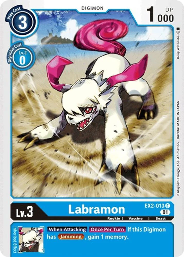 Labramon (#EX2-013 C) (Digital Hazard) Near Mint
