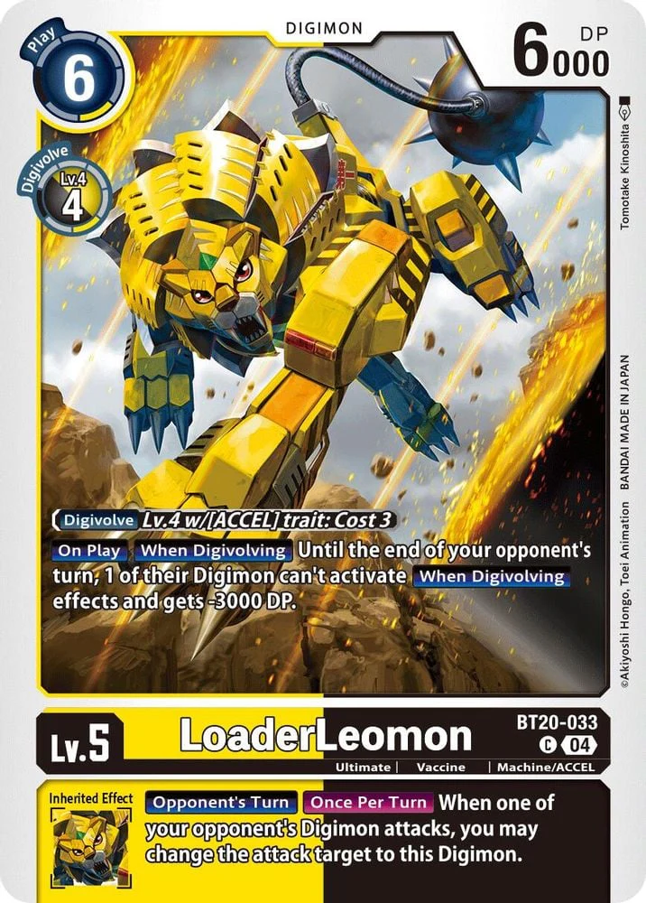 LoaderLeomon (#BT20-033 C) (Release Special Booster 2.5) Near Mint