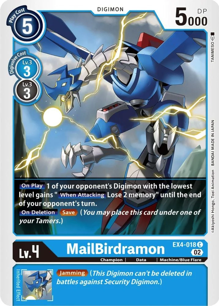 MailBirdramon (#EX4-018 C) (Alternative Being Booster) Near Mint