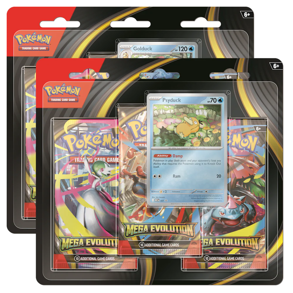 Mega Evolution 3-Pack Blister