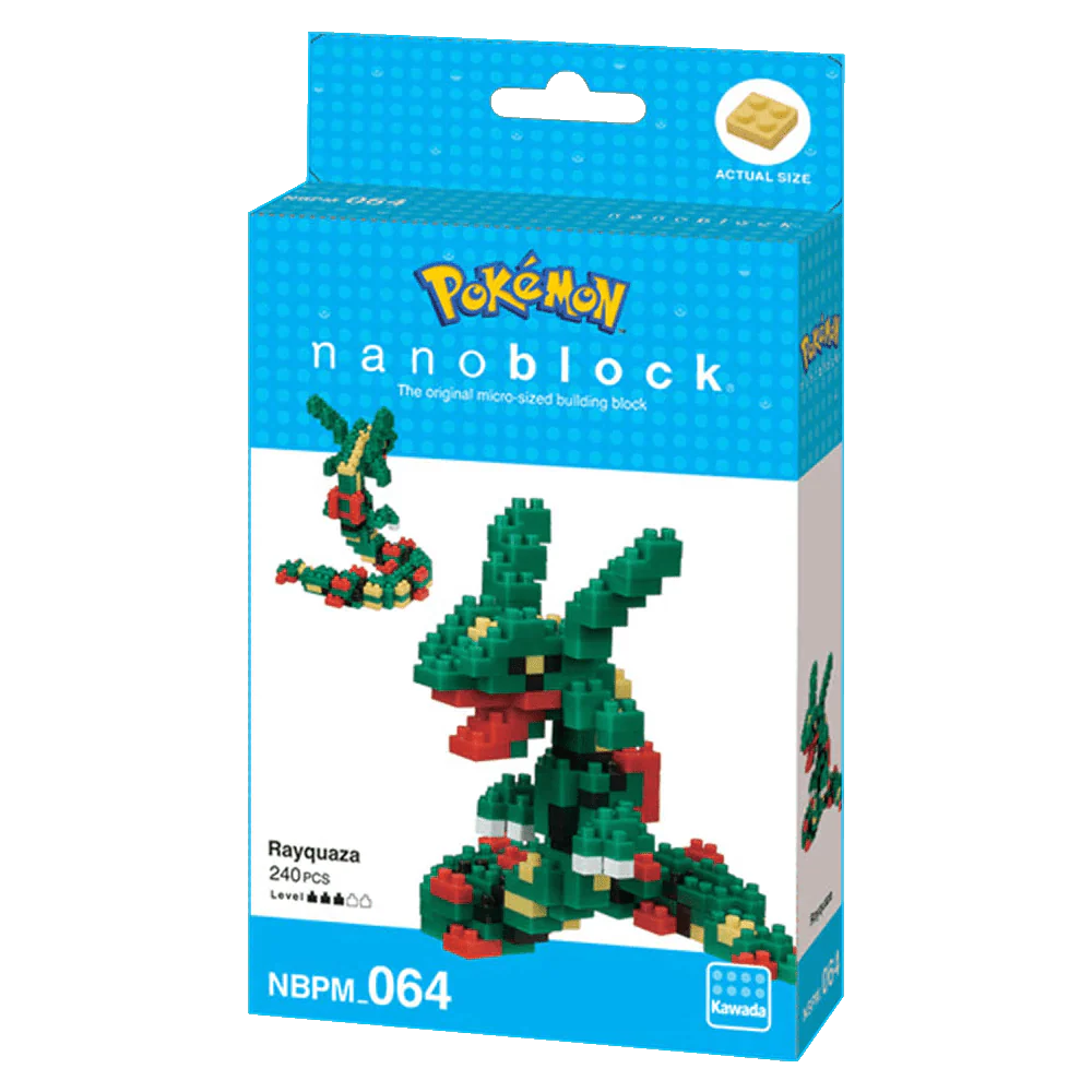 Nanoblock - Pokemon Rayquaza