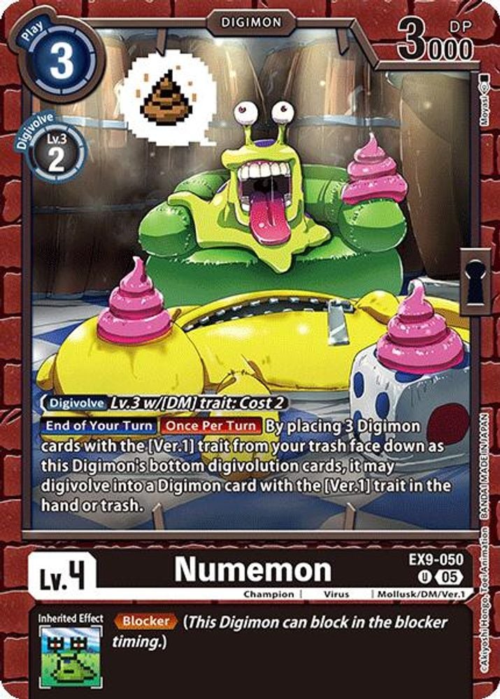 Numemon (#EX9-050 U) (Versus Monsters) Near Mint