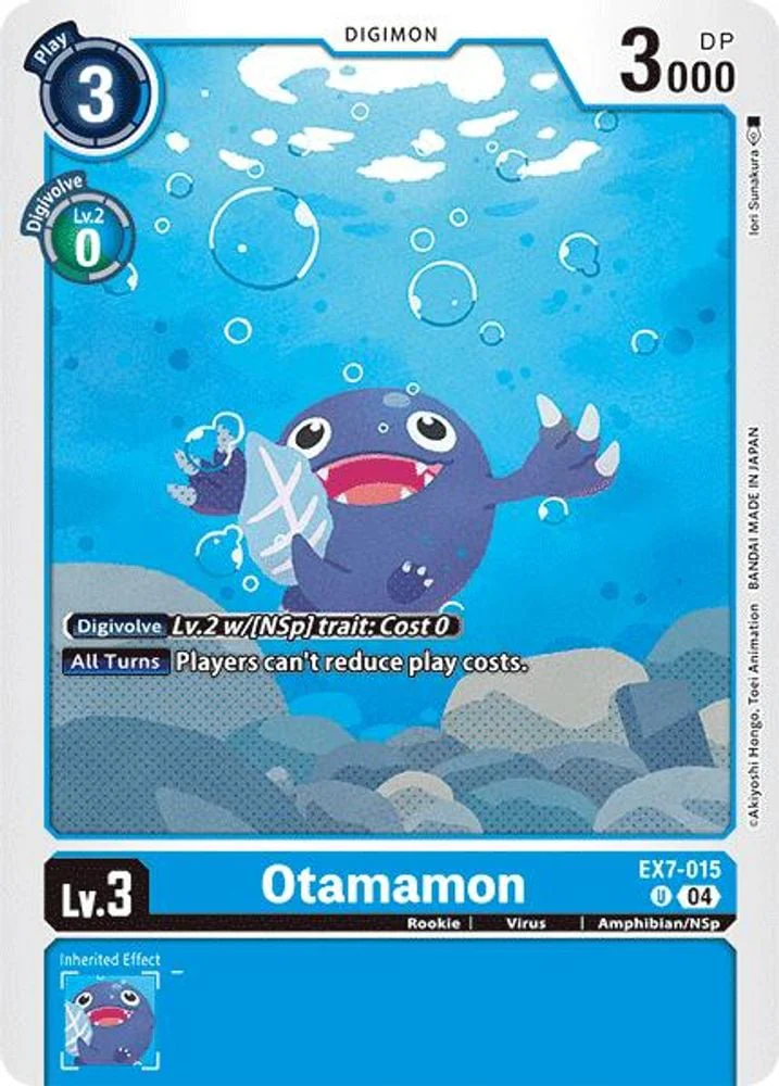 Otamamon (#EX7-015 U) (Digimon LIBERATOR) Near Mint