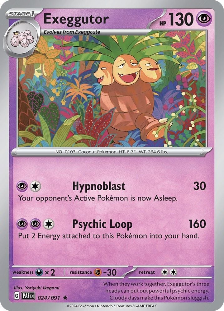 Exeggutor (#024/091) (SV: Paldean Fates)