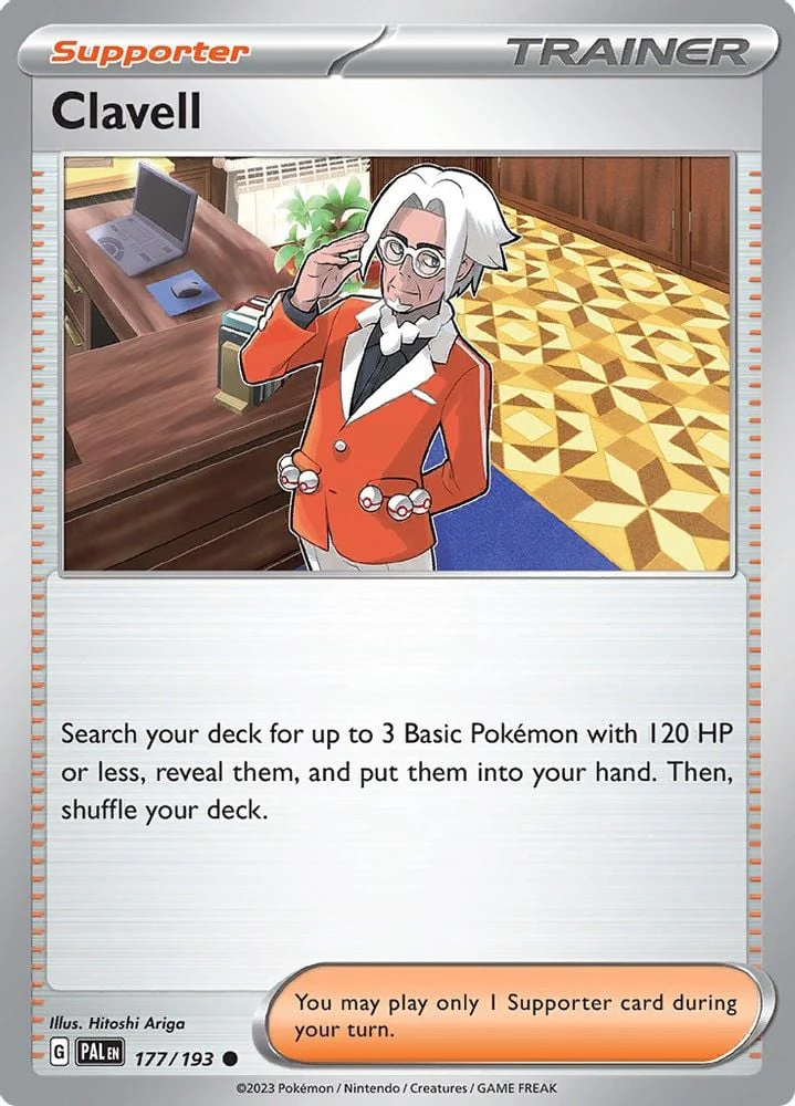 Clavell (#177/193) (SV02: Paldea Evolved)