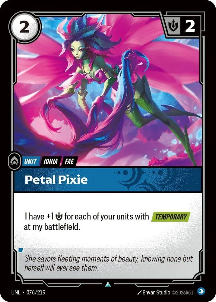 Petal Pixie (#076/219) (Unleashed) Near Mint