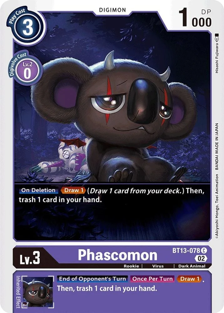 Phascomon (#BT13-078 C) (Versus Royal Knights) Near Mint