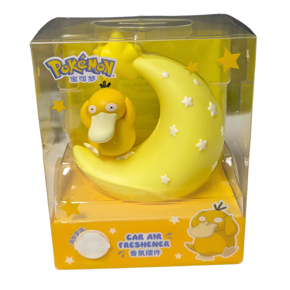 Pokemon Car Air Freshener - Psyduck Moon Style