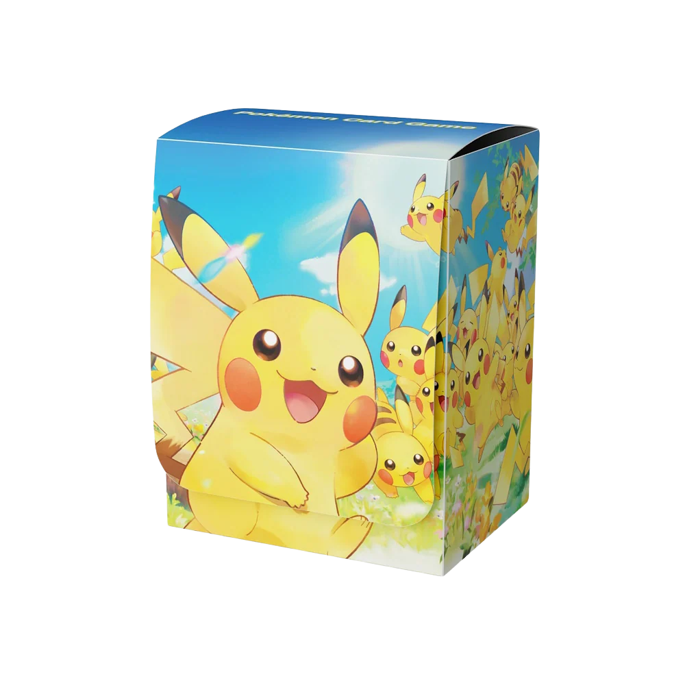 Pokemon Center Japan Deck Case - Pikachu Large Gathering
