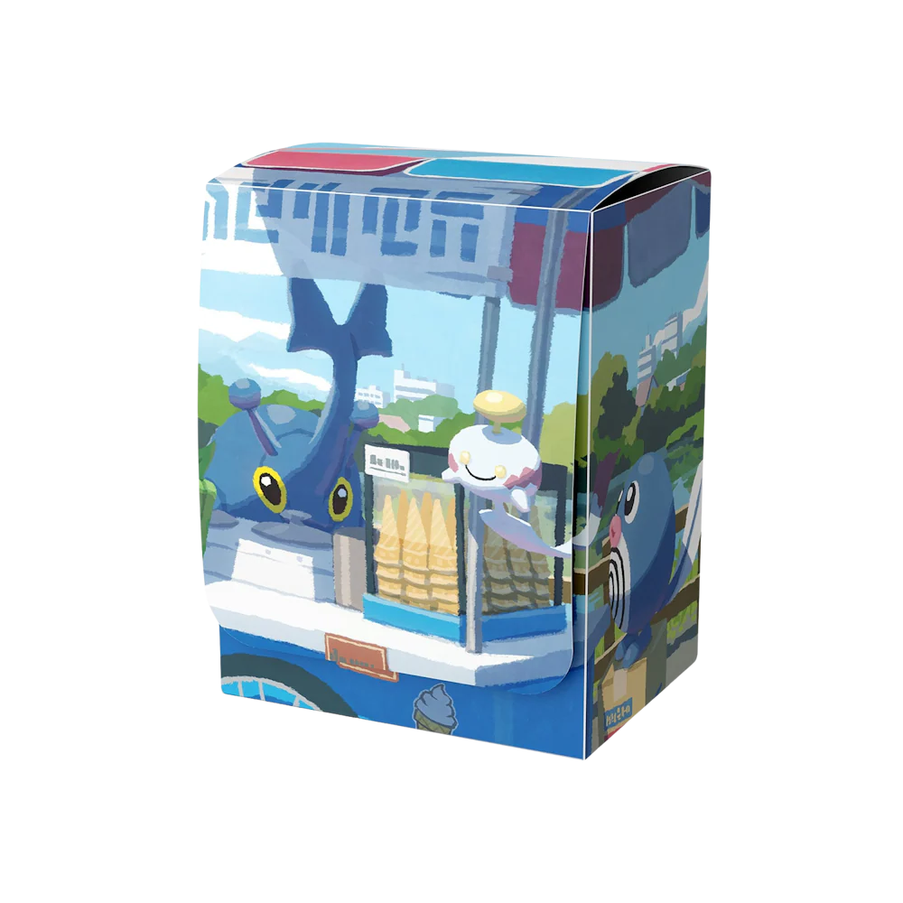 Pokemon Center Japan Deck Case - Poliwag, Sunflora, Heracross, and Chimecho