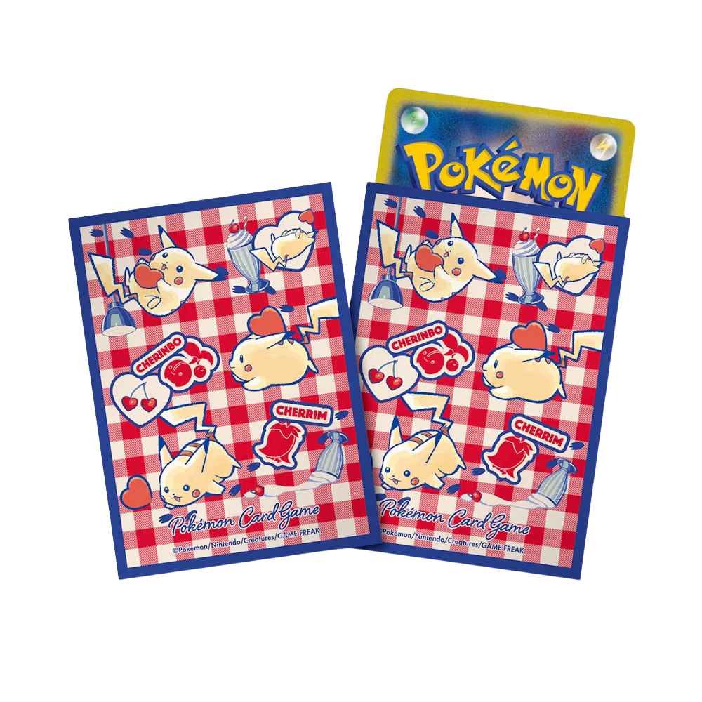 Pokemon Center Japan Sleeves - Pikachu and Hearts
