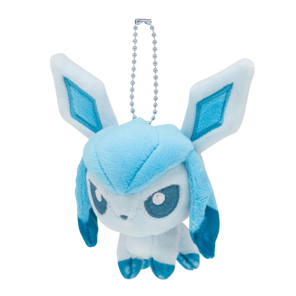 Pokemon Center Keychain Plushie - Pokemon Dolls: Glaceon