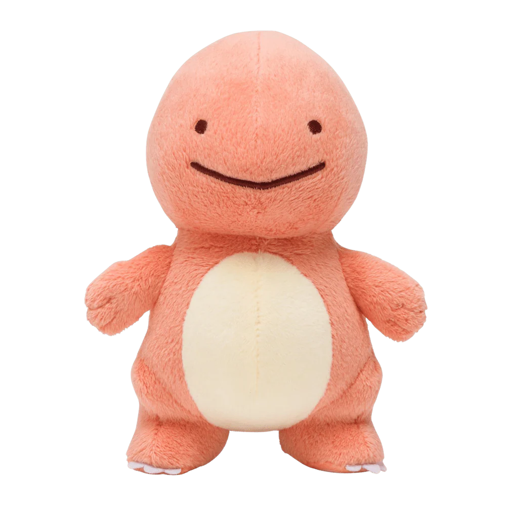 Pokemon Center Plushie - Transform Ditto: Charmander