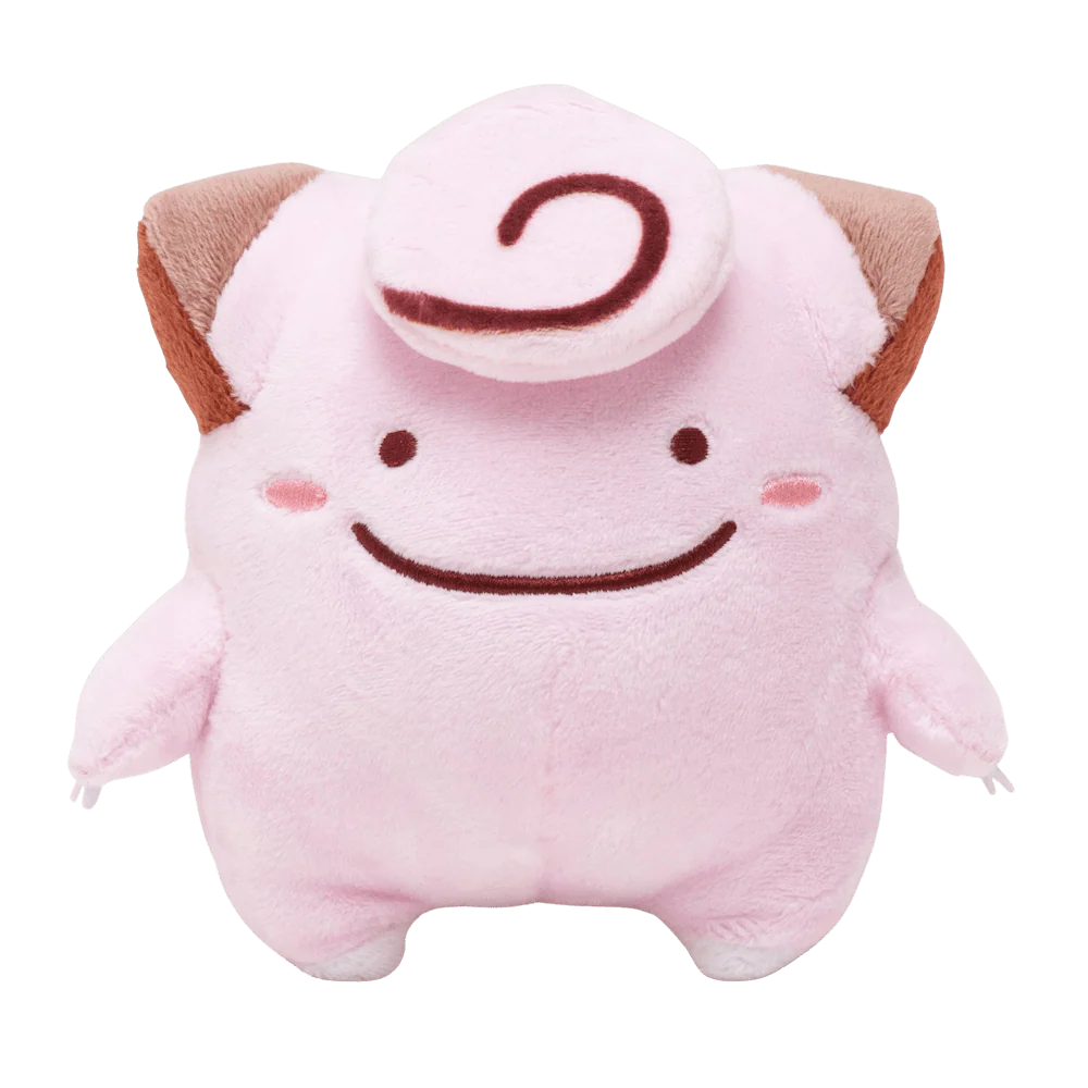 Pokemon Center Plushie - Transform Ditto: Clefairy
