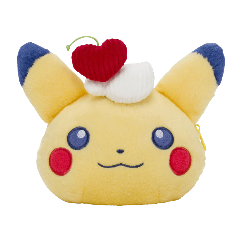 Pokemon Center Pouch Plushie - Pikachu Valentine's Day