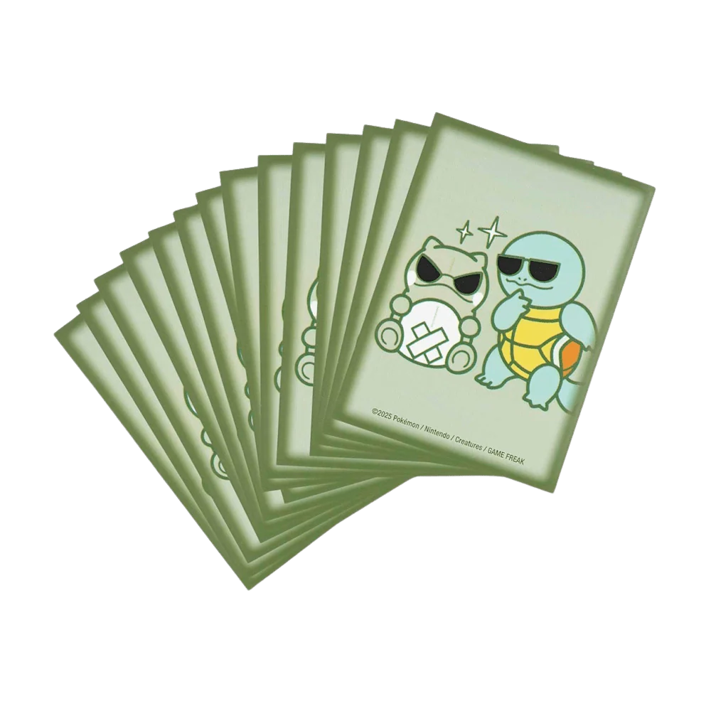 Pokemon Center Sleeves - Substitute & Squirtle
