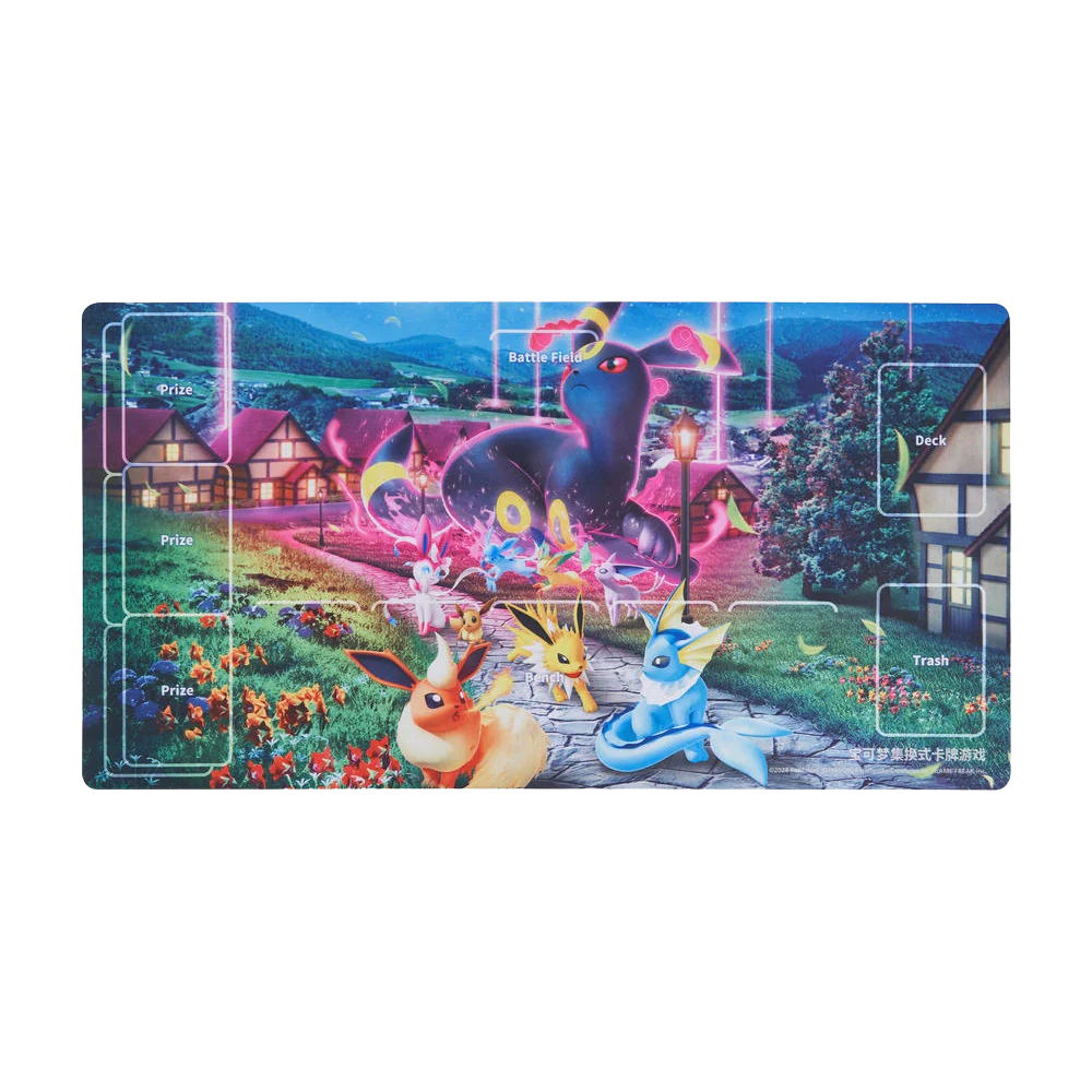 Pokemon Shanghai Playmat - Nine Colors Gathering (Eeveelutions)