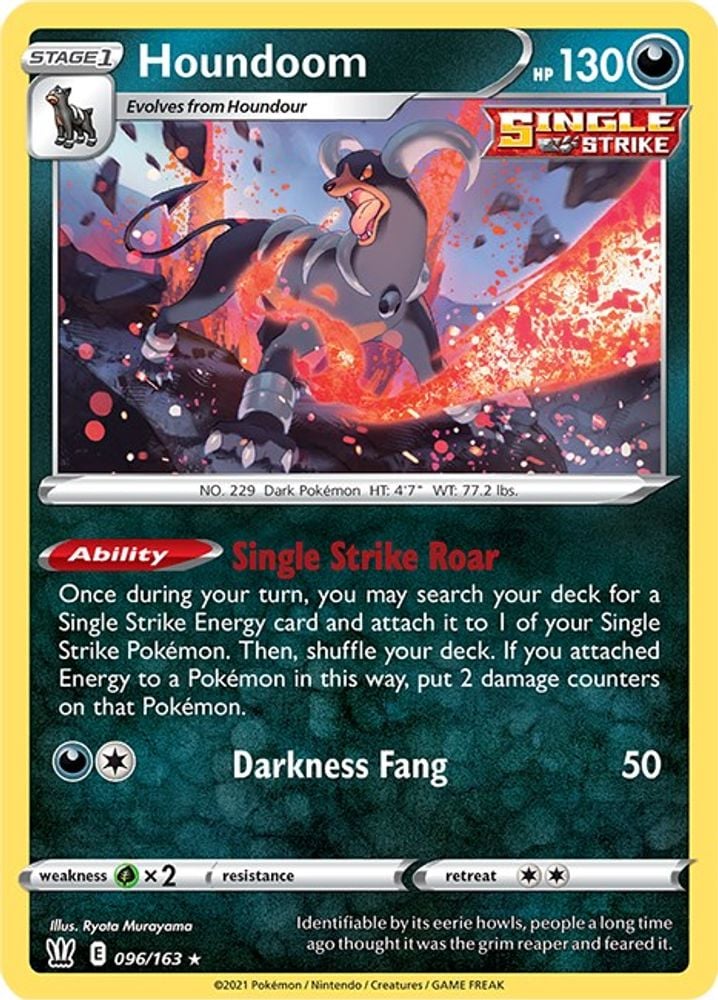Houndoom - 096/163 (#096/163) (Deck Exclusives) Near Mint