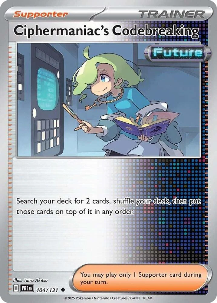 Ciphermaniacs Codebreaking (#104/131) (SV: Prismatic Evolutions)