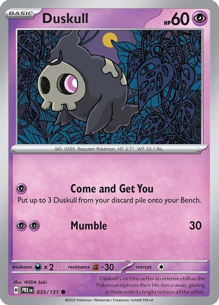 Duskull (#035/131) (SV: Prismatic Evolutions)