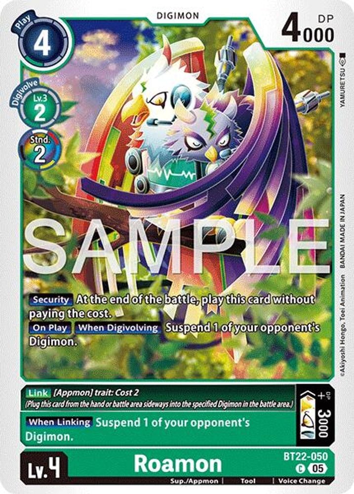 Roamon (#BT22-050 C) (Cyber Eden) Near Mint