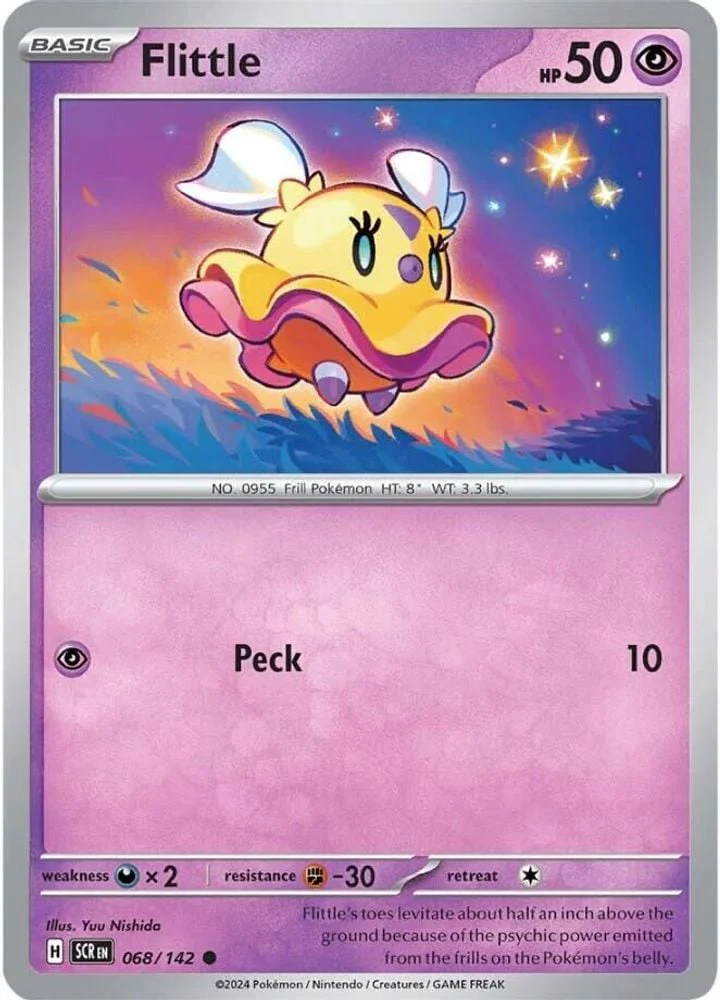Flittle (#068/142) (SV07: Stellar Crown) Near Mint Reverse Holofoil