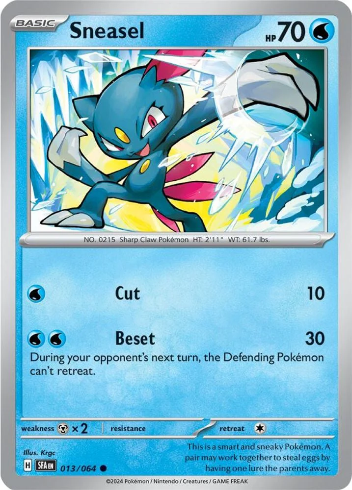 Sneasel (#013/064) (SV: Shrouded Fable)