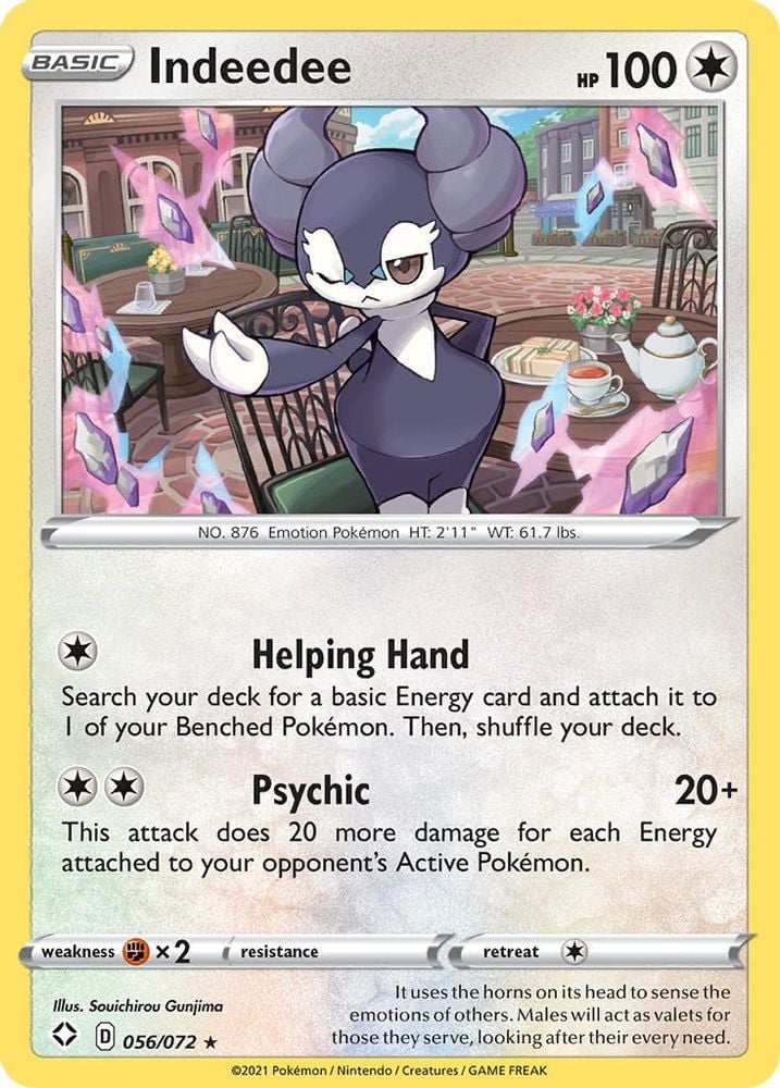 Indeedee (#056/072) (Shining Fates)