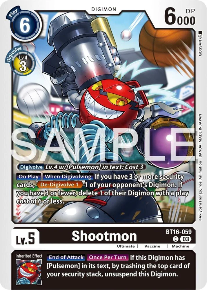 Shootmon (#BT16-059 C) (Beginning Observer) Near Mint